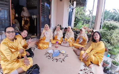 HALAL BIHALAL di Kediaman Bapak Kepala Sekolah dan SILAHTURRAHMI