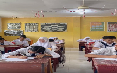 Pelaksanaan Asesmen Sumatif Genap Kelas 9 Tahun Pelajaran 2024/2025